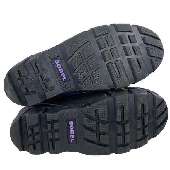 SOREL - Youth Flurry Winter Snow Boots for Kids, Purple, Size 6 - Picture 6 of 9